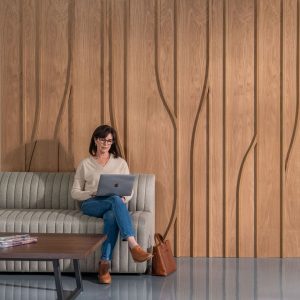 The Perfect Finish: Wood Slats for Interior Walls